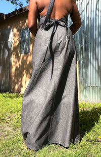Dallas Denim Maxi Skirt