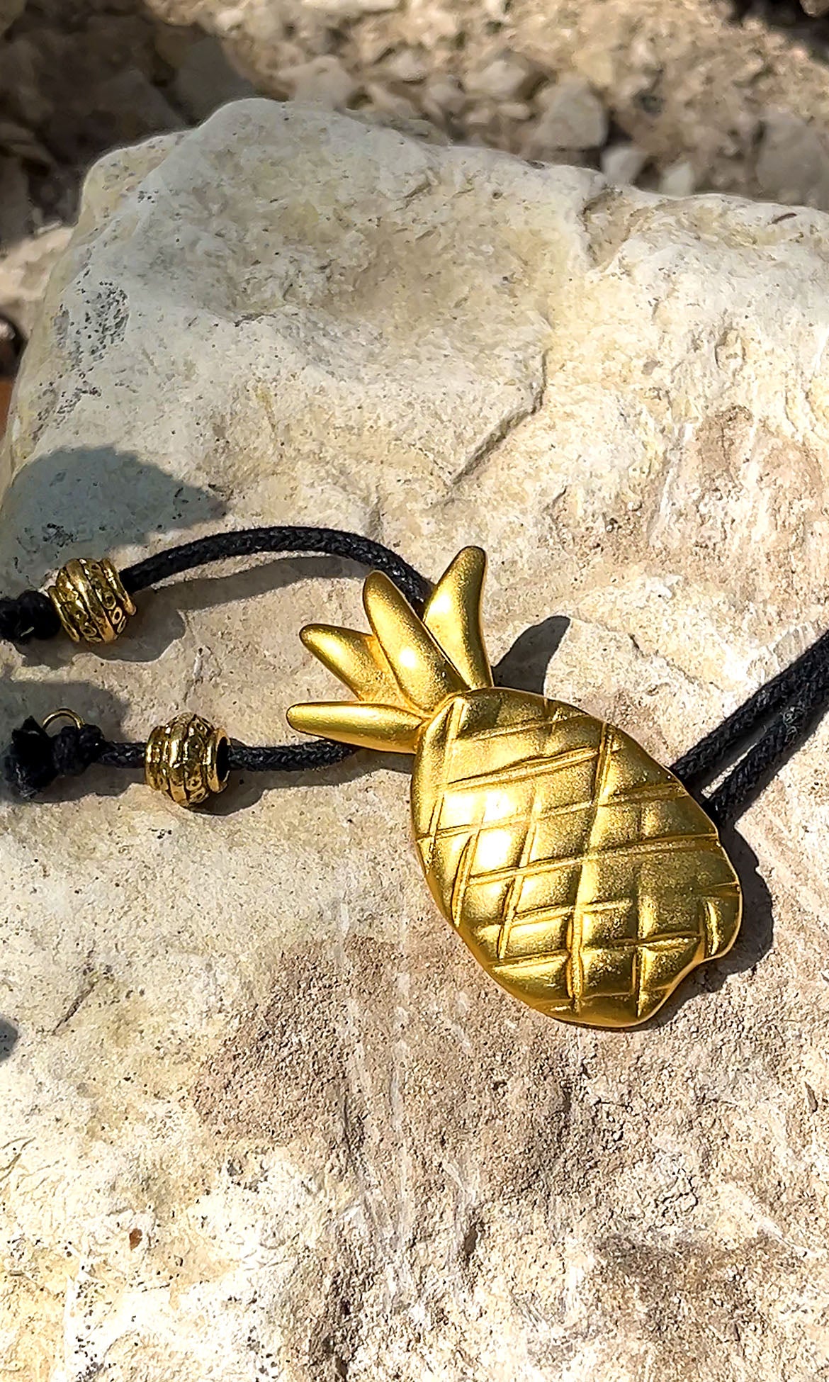 Reversible Pineapple Cowboy Necklace