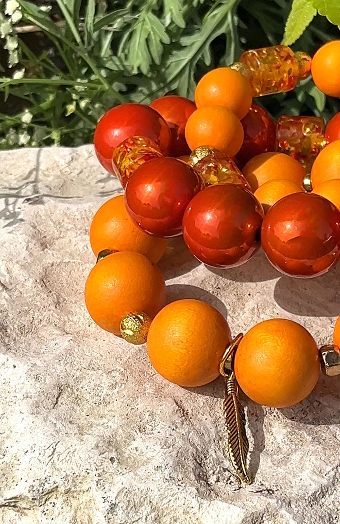 Grapefruit Bracelet Set