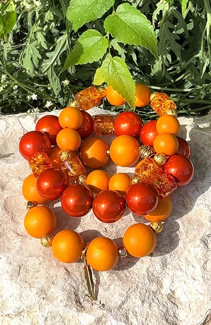 Grapefruit Bracelet Set