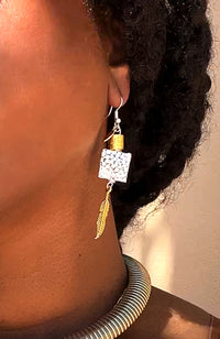 Silver Traveler Earrings