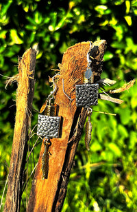 Silver Traveler Earrings