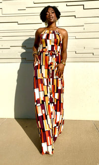 Pixel Maxi Dress