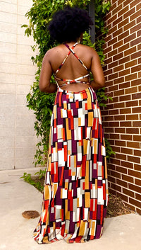 Pixel Maxi Dress