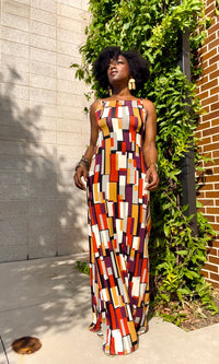 Pixel Maxi Dress