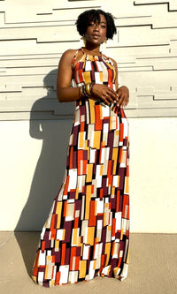 Pixel Maxi Dress