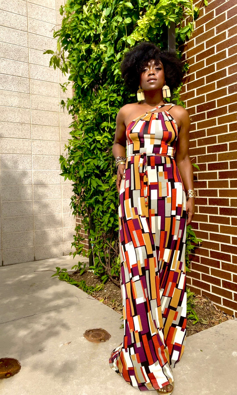 Pixel Maxi Dress