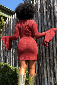 Kyash Bell Sleeve Dress