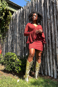 Kyash Bell Sleeve Dress
