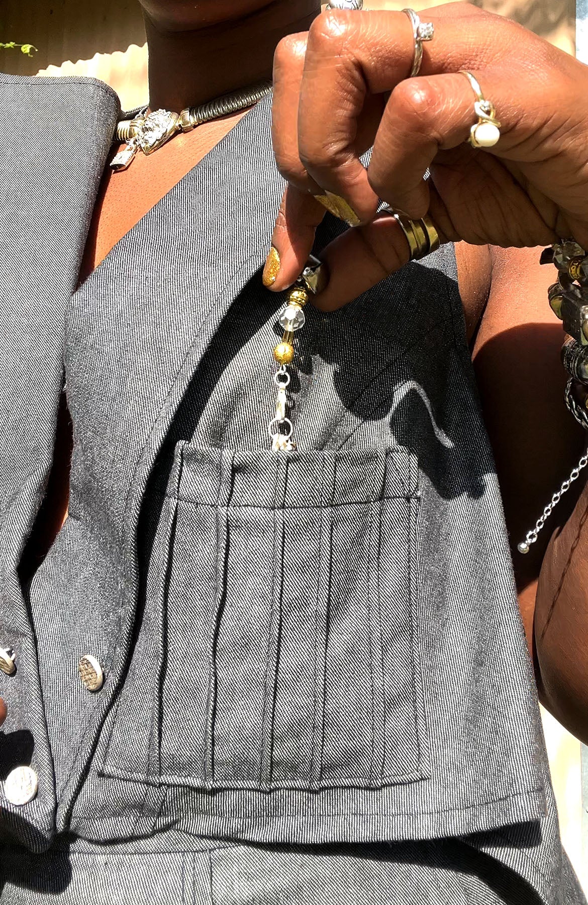 Decatur Denim Vest