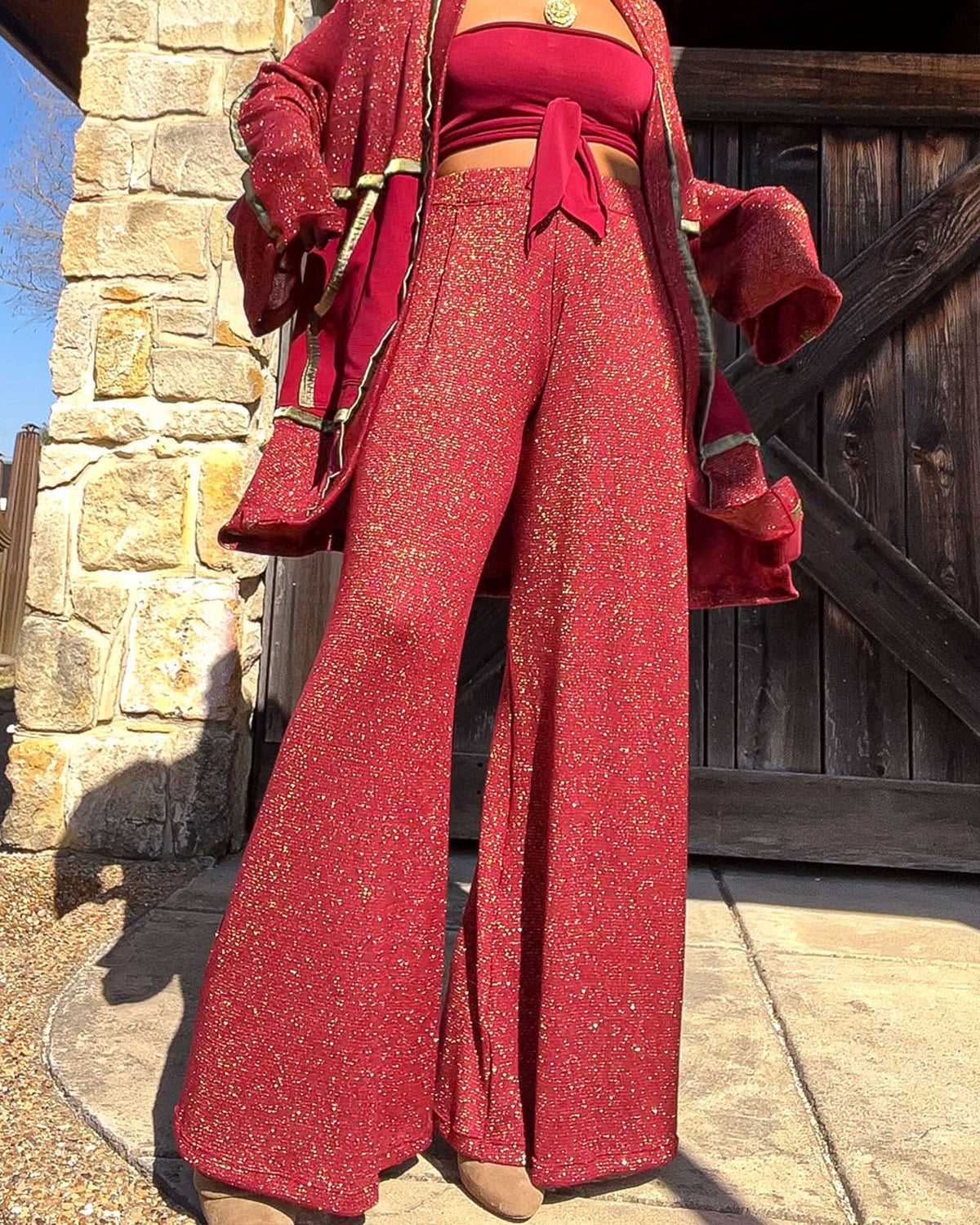 Falona Wide Leg Pant - DIMILOC