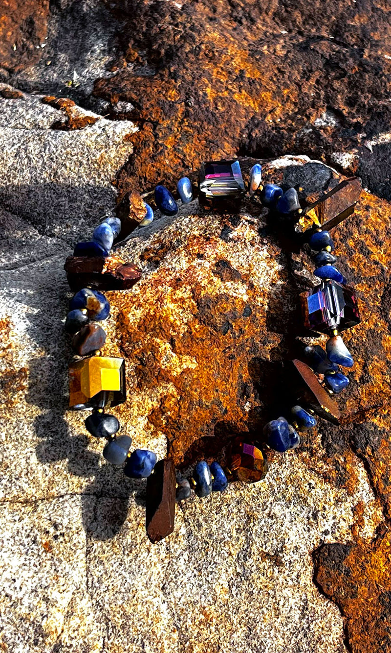 Metallic Sky Bracelet