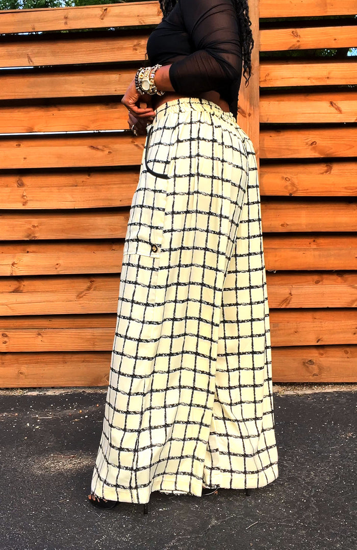 Manhattan Wide Leg Trouser