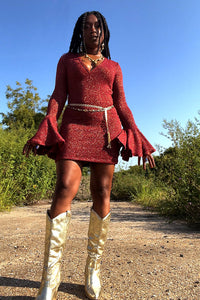 Kyash Bell Sleeve Dress