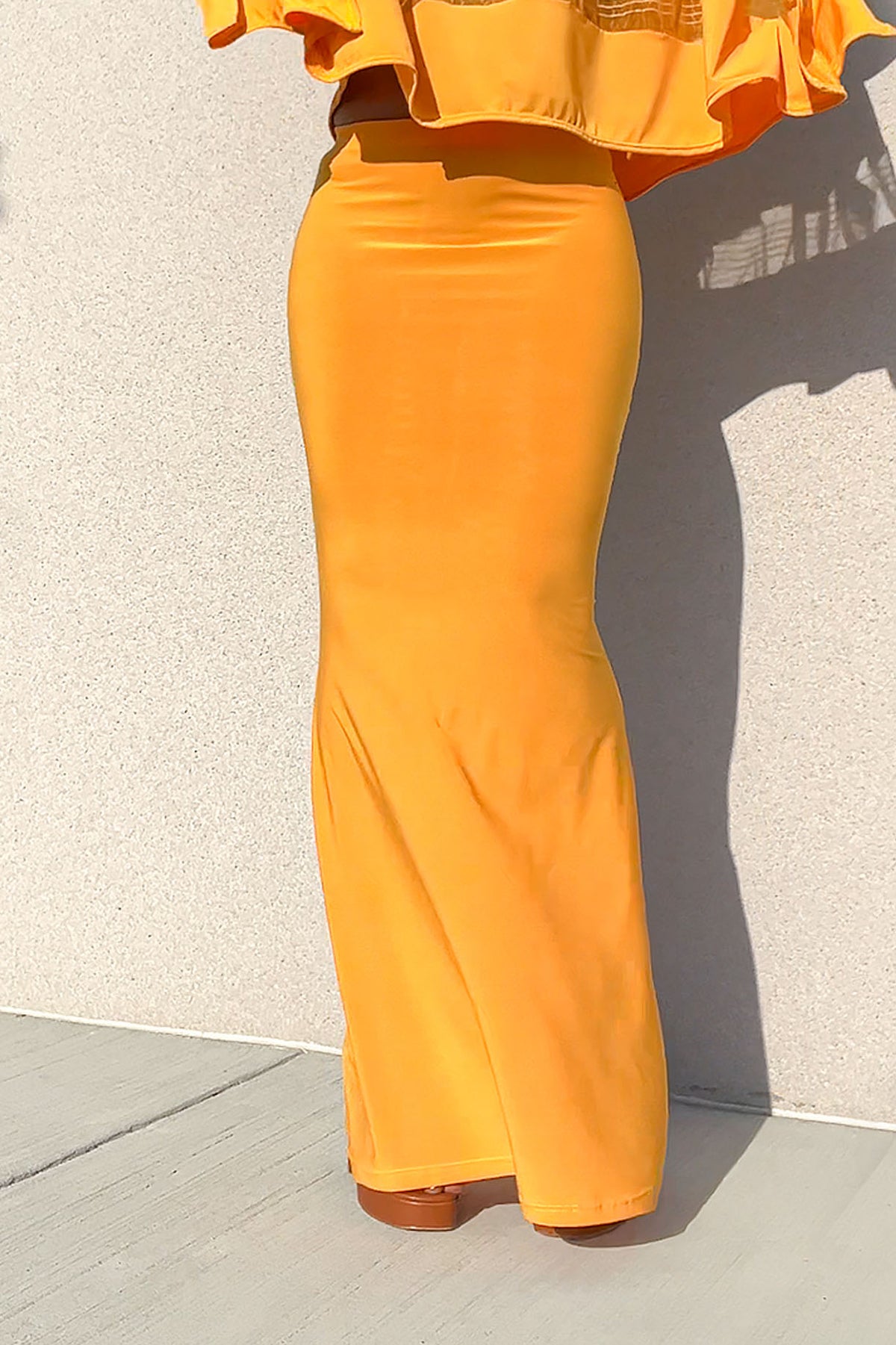 DeSol Kaftan + Maxi Skirt Set
